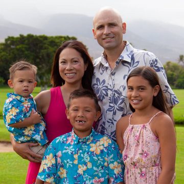 Dr. Christopher Jordan with Family - Dentist Rancho Santa Margarita